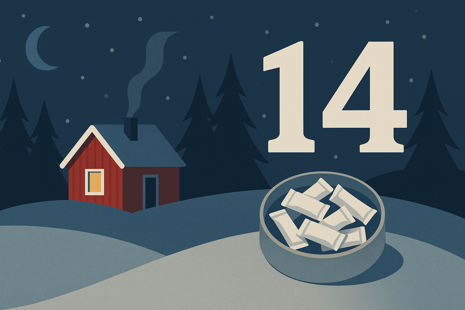 snusquiz 14 kalender