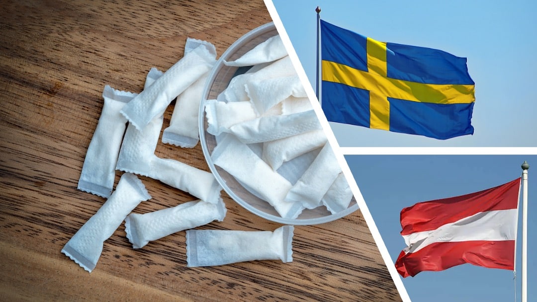 austria nicotine pouches Österrike nikotinportioner
