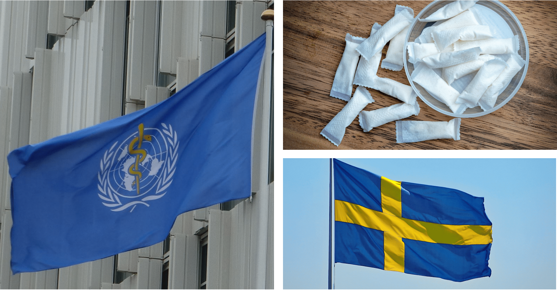 WHO nicotine Sweden